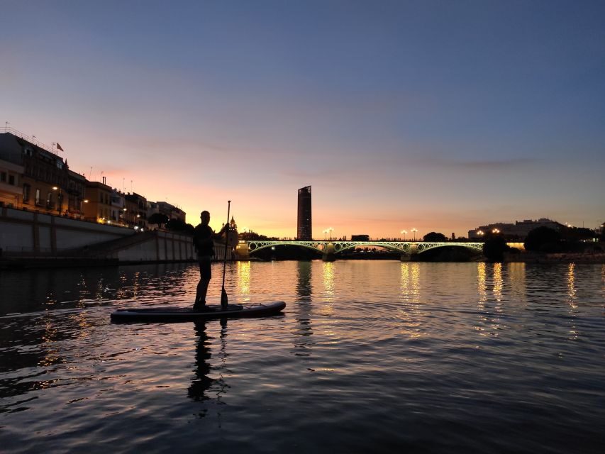 Seville: Sunset and Evening Paddle Boarding Tour - Why this Seville sunset SUP feels like a night walk (with better views)