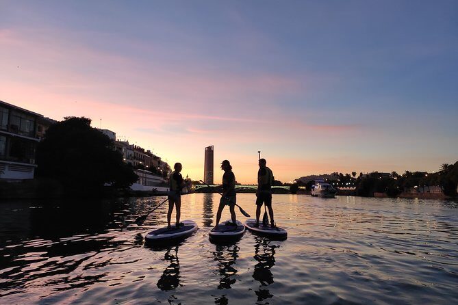 Seville: Sunset in Paddle Surf - Gear, Changing Rooms, and the Easy Start at C. Betis