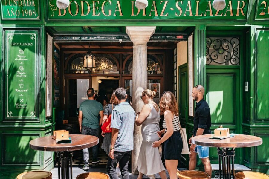 Seville: Tapas, Taverns and History Guided Walking Tour - The Best Part for First Timers: Getting Into the Right Bars