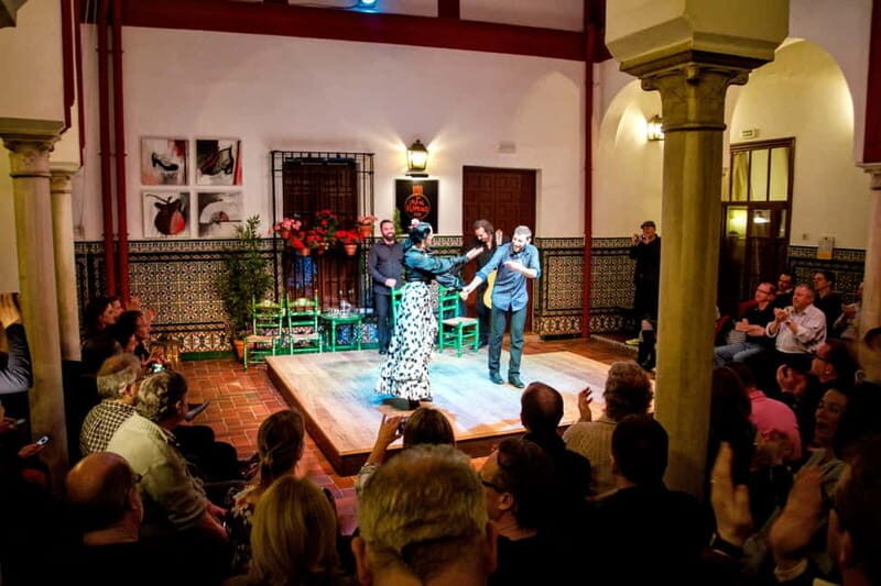 Seville: Tapas Walking Tour with Traditional Flamenco Show - Meeting at Mercury Fountain (Fuente de Mercurio): Where the Night Starts