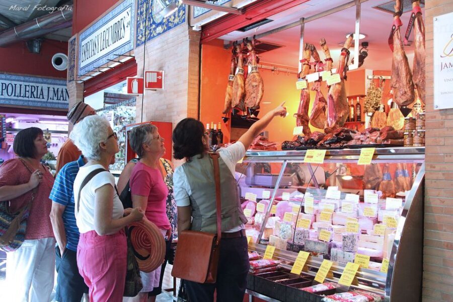 Seville: Triana Market Tour with Tastings - The tasting route: ham, cheeses, olives, fruit, and the sweets you’ll remember