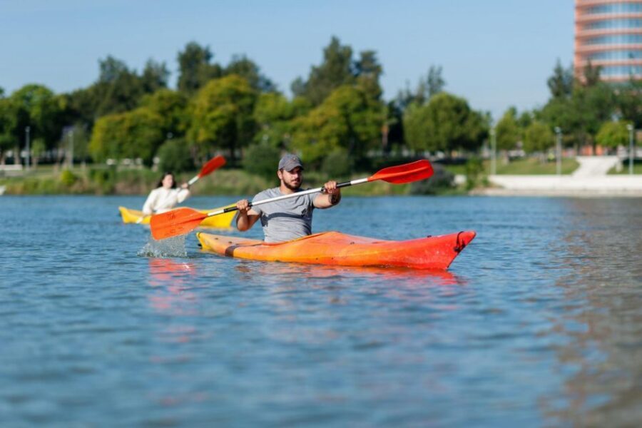 Seville:Guadalquivir River Kayak Tour - Breaks, cooling off, and asking questions