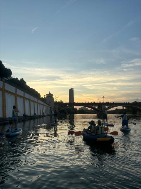 Sunset Kayaking - Why sunset-to-night kayaking on the Guadalquivir beats regular sightseeing