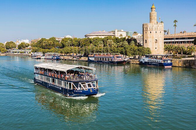 Tour in Seville Tourist Bus, Panoramic Cruise and Walking Tour - Triana Neighborhood Focus: From Torre del Oro to Mercado de Triana