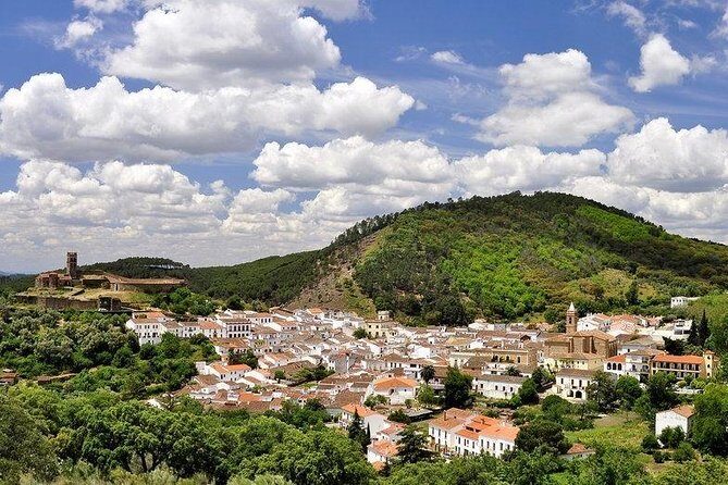 White Villages of Huelva private full day tour - Linares de la Sierra and its bullring stop